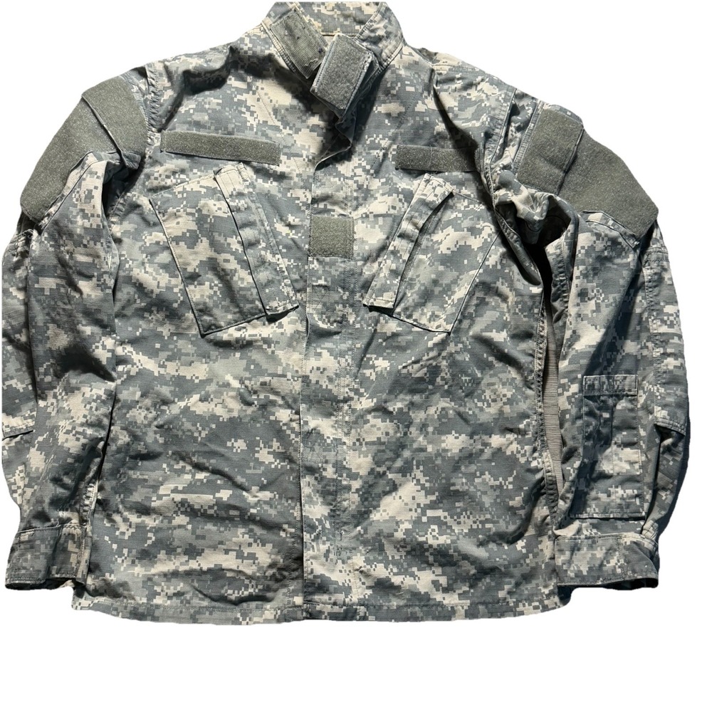 US Army Combat Uniform (ACU) Shirt Jacket Digital Camo UCP, XS, X-Small